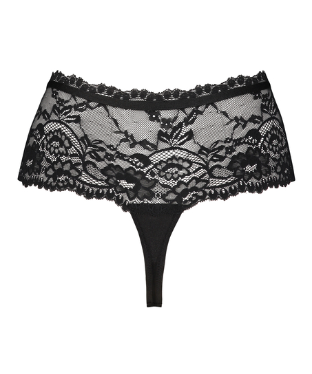 Alda boxer thong, Svart