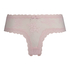 Brazilian-trosa V-shape Floral Mesh, Rosa