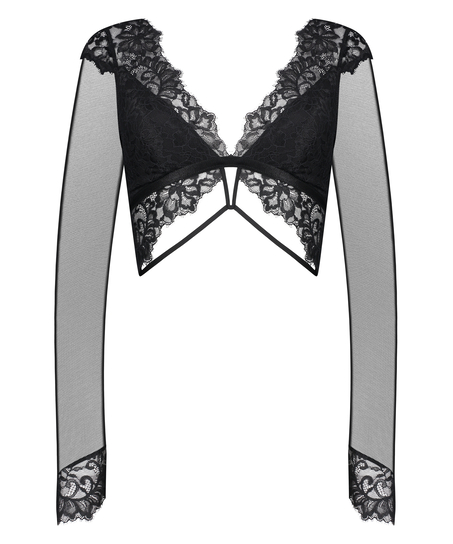 Bralette Ella, Svart