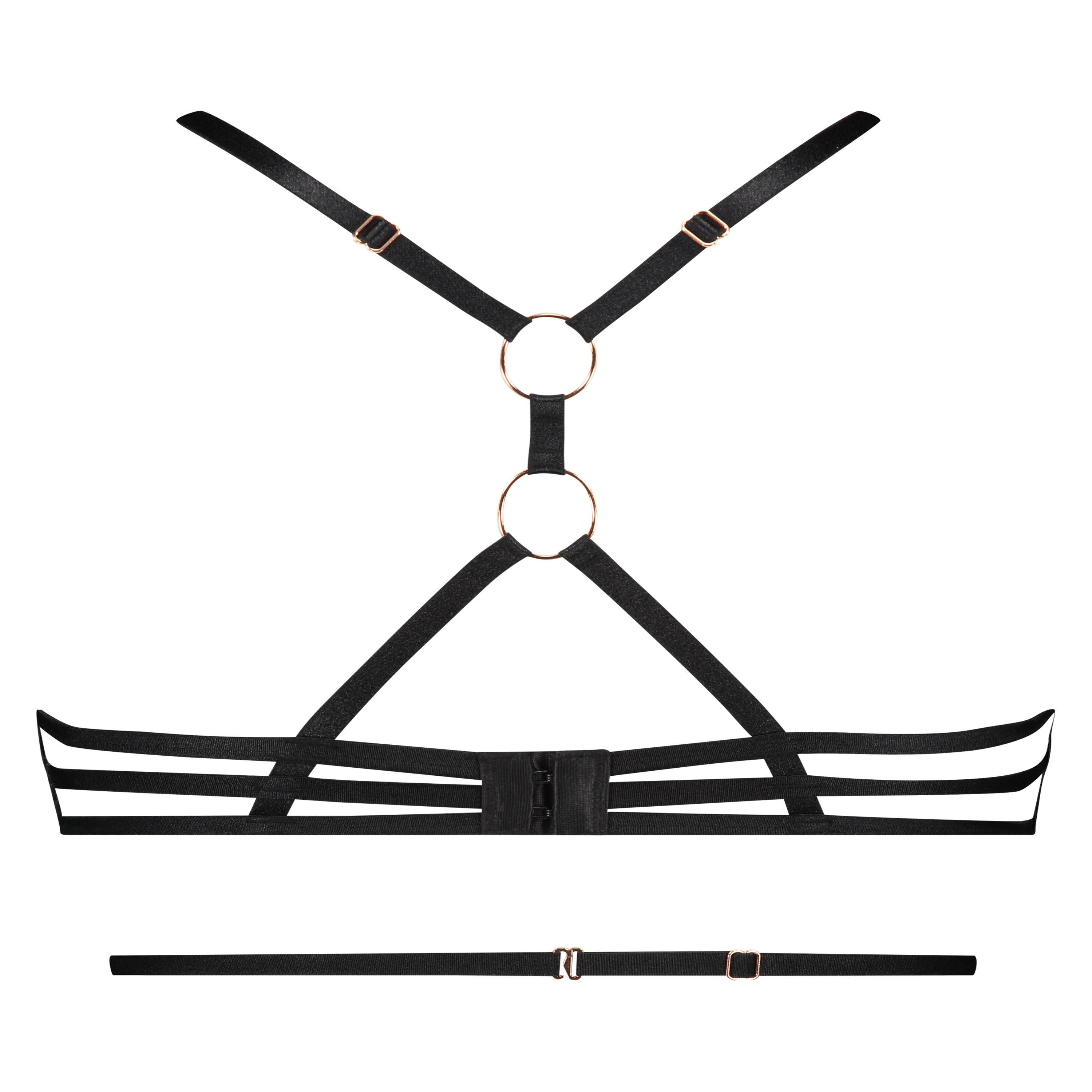 Icke vadderad bygelbeh&aring; Dahlia, Svart, main