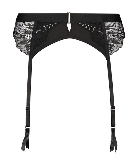 Strumpeband Donna Sparkle, Svart