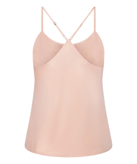Cami Top Satin Ayla, Rosa