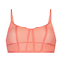 Sexig lonline-bralette i n&auml;t, Orange